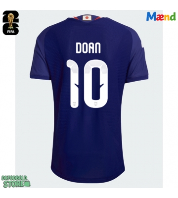 Japan Ritsu Doan #10 Replika Hjemmebanetrøje VM 2026 Kortærmet